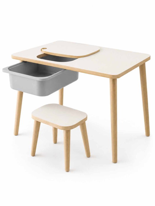 Hanah Home Mesa de Actividades Blanca